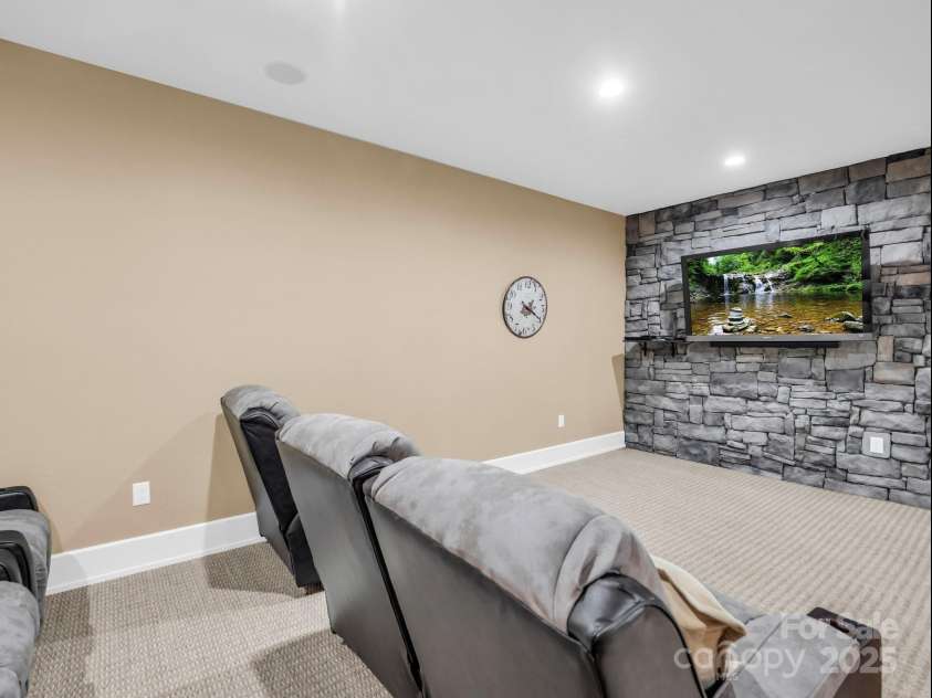 556 High Pines Loop, Lake Lure, NC 28746.  MLS# CAR4239460, YatesRealty ID 21378. Media/Game Room