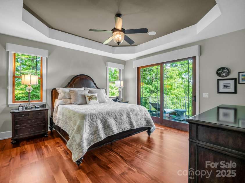 556 High Pines Loop, Lake Lure, NC 28746.  MLS# CAR4239460, YatesRealty ID 21378. Primary Bedroom