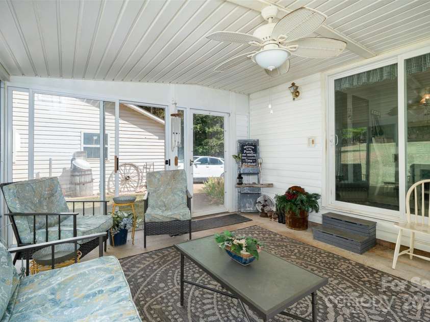 3220 Sawmill Road, Hickory Grove, SC 29717.  MLS# CAR4119221, YatesRealty ID 2138. Screened-In Back Porch
