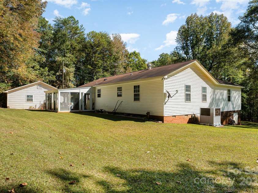 3220 Sawmill Road, Hickory Grove, SC 29717.  MLS# CAR4119221, YatesRealty ID 2138. Side-Back View