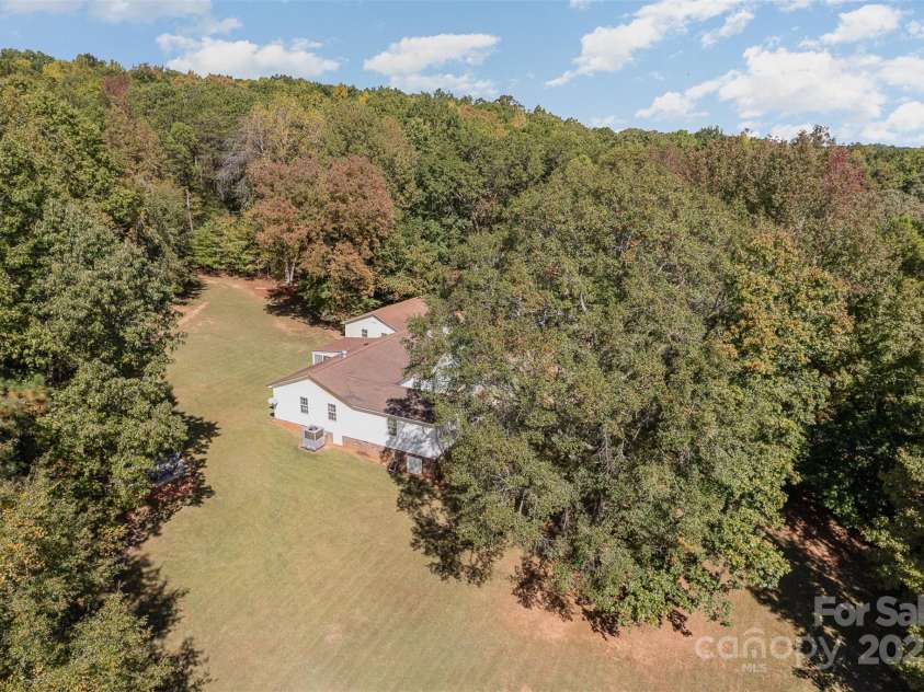 3220 Sawmill Road, Hickory Grove, SC 29717.  MLS# CAR4119221, YatesRealty ID 2138. Sky View of Home & Land