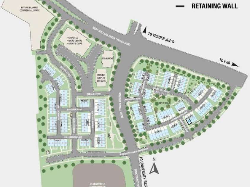 1850 Alexander Village Main Drive, Charlotte, NC 28262.  MLS# CAR4381659, YatesRealty ID 21384. 1850 Alexander Village Main Drive Sitemap