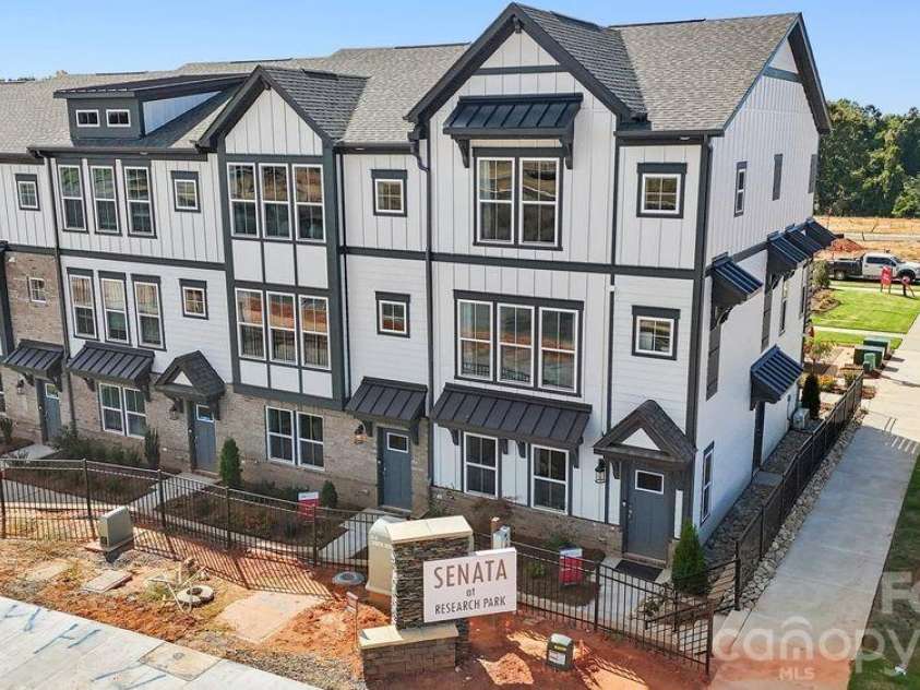 1850 Alexander Village Main Drive, Charlotte, NC 28262.  MLS# CAR4381659, YatesRealty ID 21384. Senata at Research Park Community