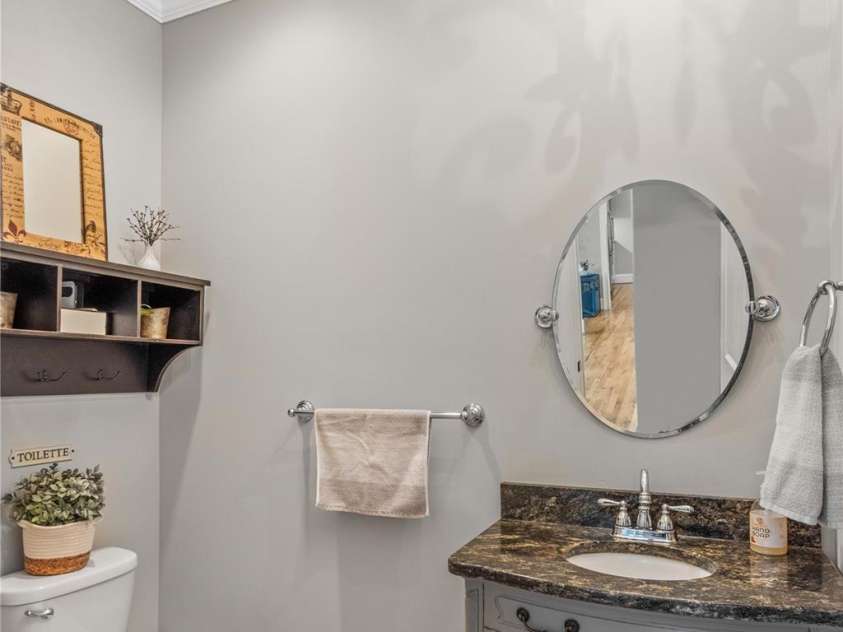 183 April Road, Troutman, NC 28166.  MLS# CAR4158487, YatesRealty ID 2139. Half Bath on Main