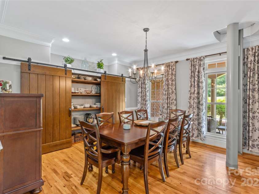 183 April Road, Troutman, NC 28166.  MLS# CAR4158487, YatesRealty ID 2139. Huge Dining Room for Celebration Meals