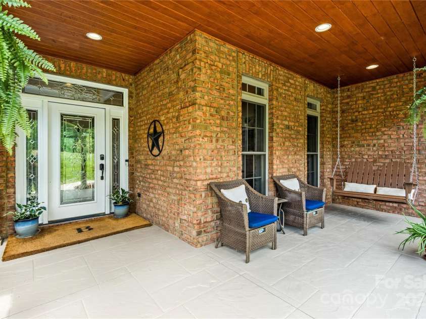 183 April Road, Troutman, NC 28166.  MLS# CAR4158487, YatesRealty ID 2139. Large Front Porch