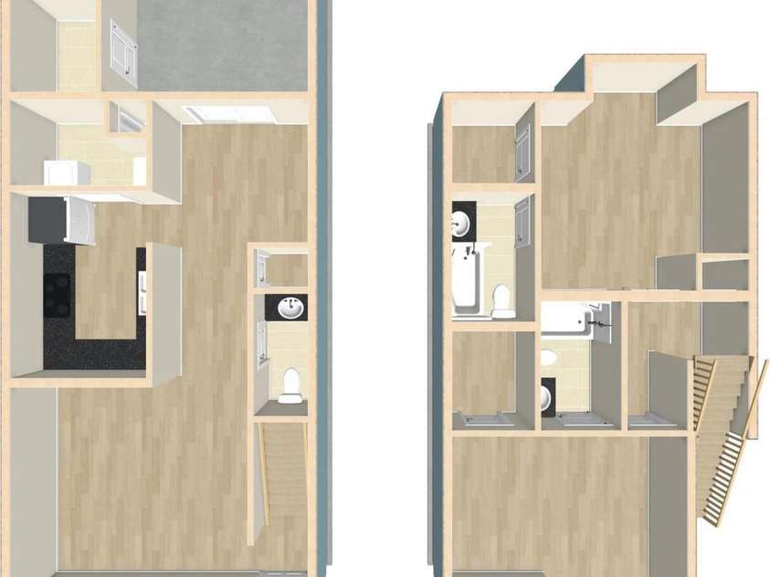 10969 Carmel Crossing Road, Charlotte, NC 28226.  MLS# CAR4378876, YatesRealty ID 21391. Floor Plan Dollhouse