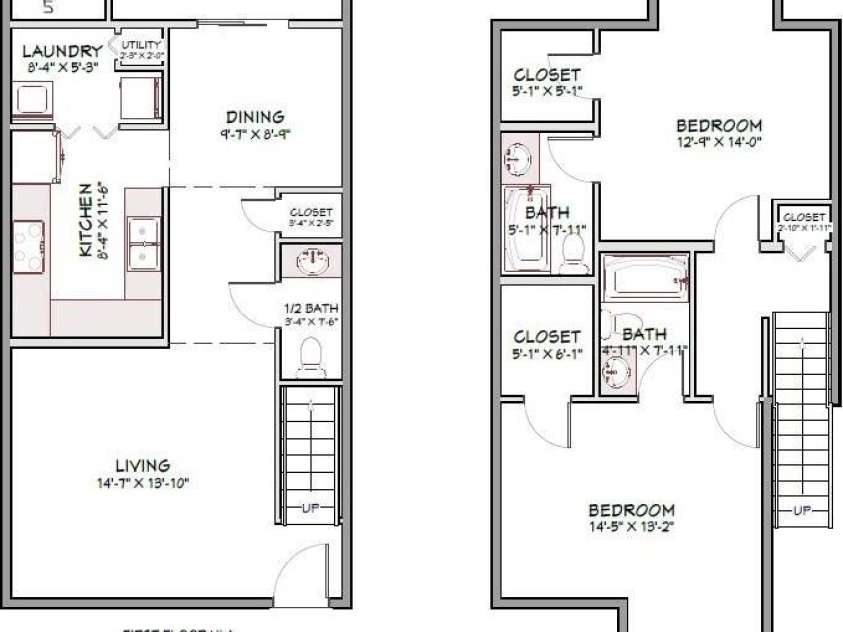 10969 Carmel Crossing Road, Charlotte, NC 28226.  MLS# CAR4378876, YatesRealty ID 21391. Floorplan