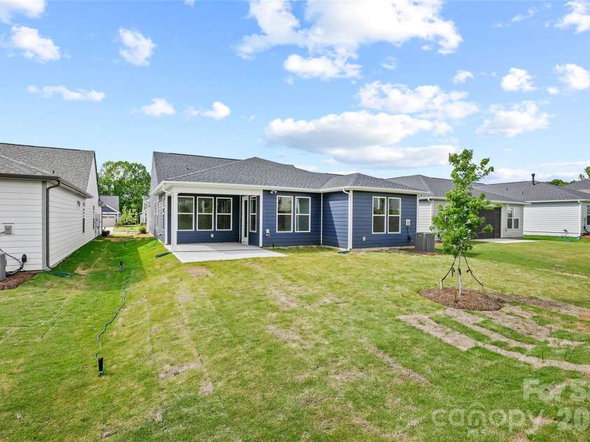2730 Peak Court, Belmont, NC 28012.  MLS# CAR4381647, YatesRealty ID 21392. Generously-sized and usable backyard