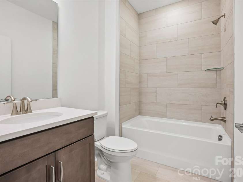 2730 Peak Court, Belmont, NC 28012.  MLS# CAR4381647, YatesRealty ID 21392. Guest bathroom
