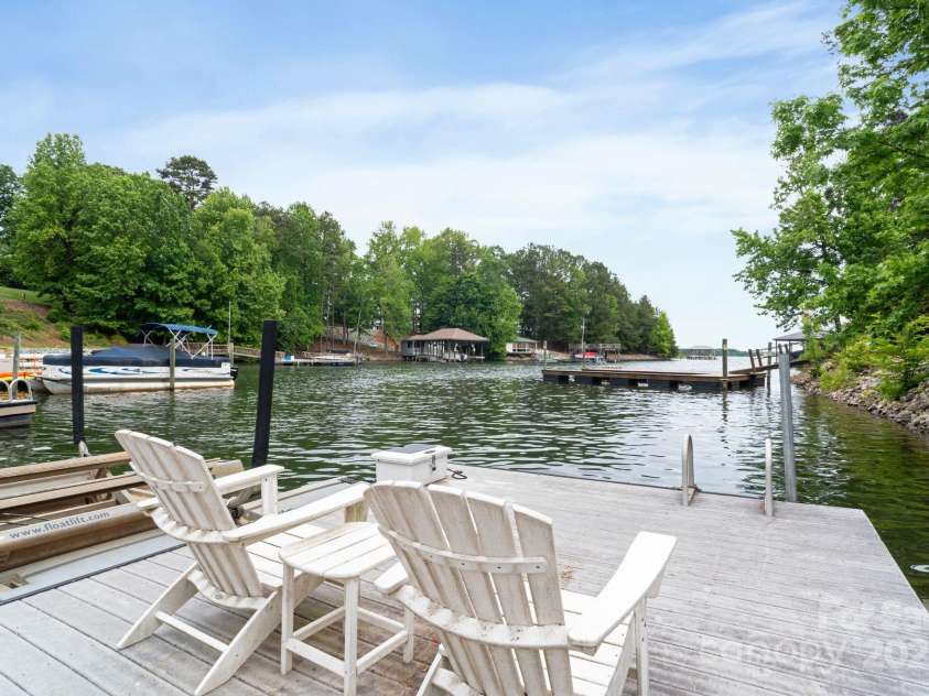 7471 Barfield Lane, Denver, NC 28037.  MLS# CAR4250519, YatesRealty ID 21396. Enjoy year round lake enjoyment from your private dock!