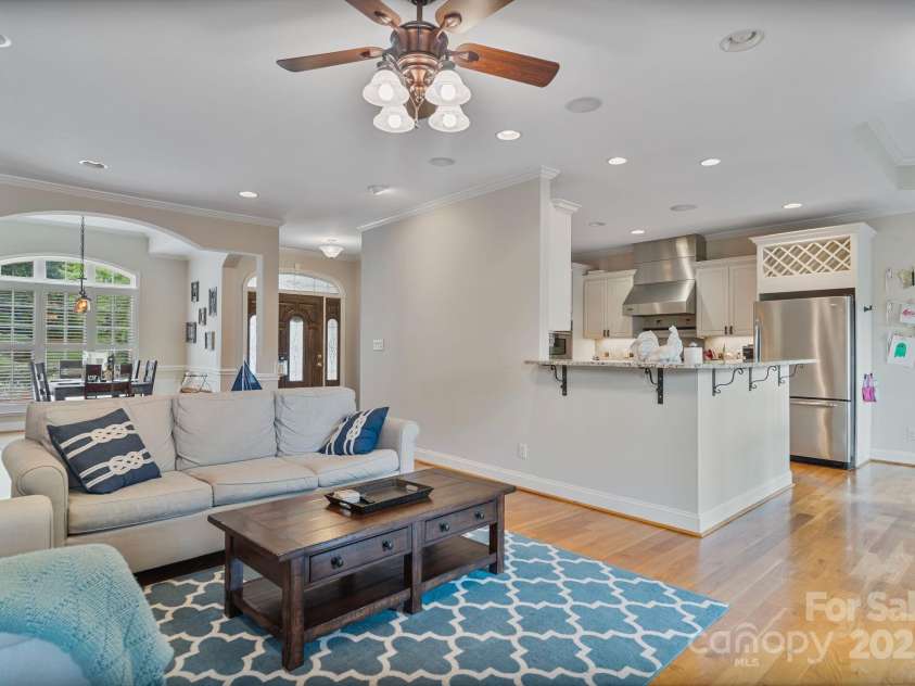 7471 Barfield Lane, Denver, NC 28037.  MLS# CAR4250519, YatesRealty ID 21396. Natural light fills the bright and open floor plan