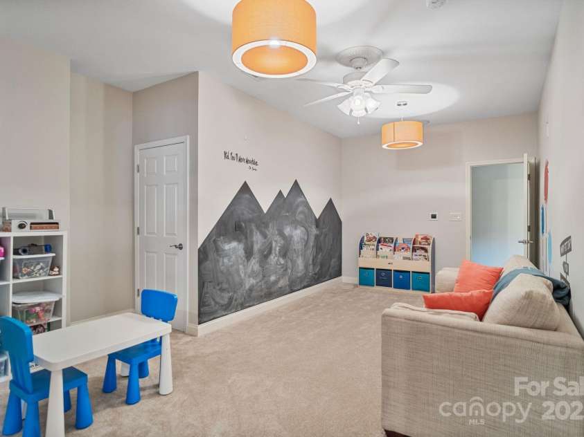 7471 Barfield Lane, Denver, NC 28037.  MLS# CAR4250519, YatesRealty ID 21396. Playroom is a dream with great space for toys or storage.