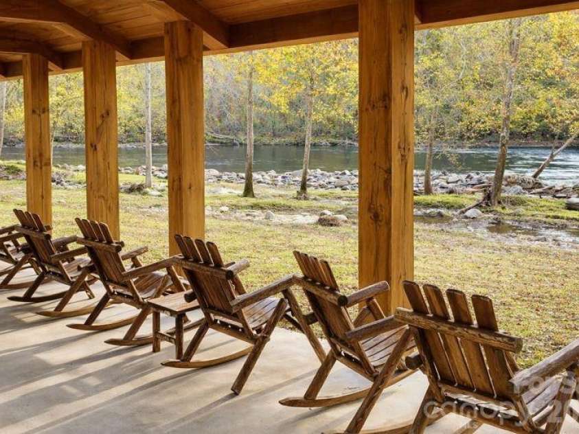 901 Wild River Run, Marshall, NC 28753.  MLS# CAR4332393, YatesRealty ID 21396. River park pavilion