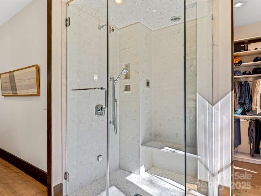 18 Wolfe Cove Road, Asheville, NC 28804.  MLS# CAR4231341, YatesRealty ID 21400. Access off of primary bathroom to 2nd walk-in closet.