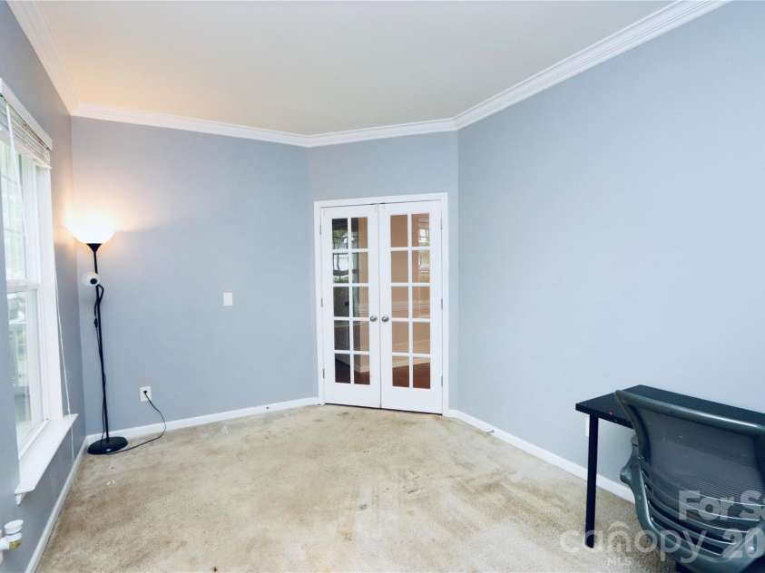3586 Larkhaven Avenue, Concord, NC 28027.  MLS# CAR4398319, YatesRealty ID 21400. Double Doors into office