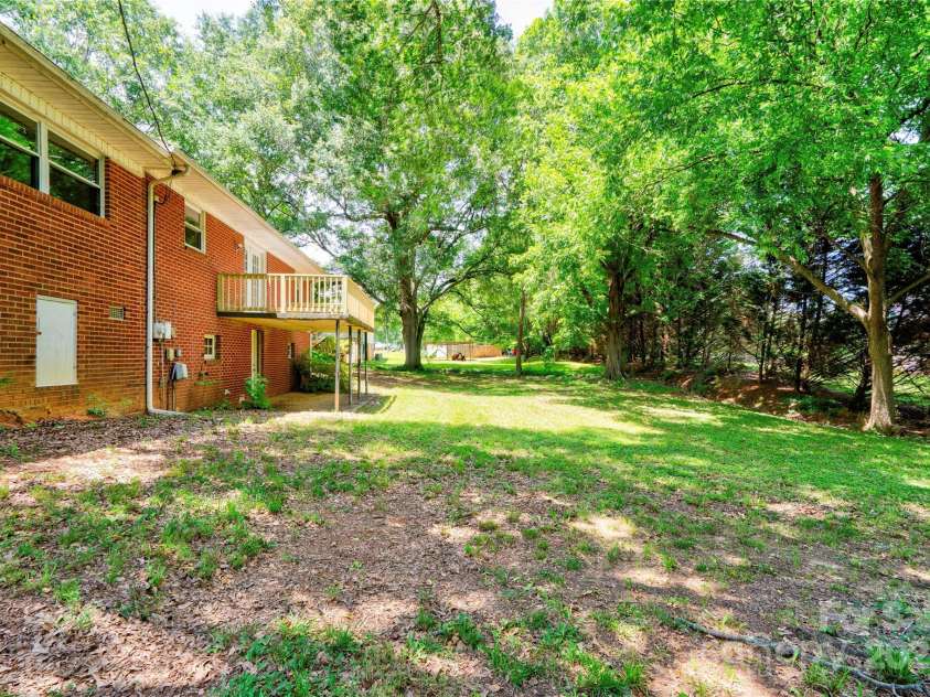 619 Sanders Road, Shelby, NC 28150.  MLS# CAR4256179, YatesRealty ID 21409. Back Yard
