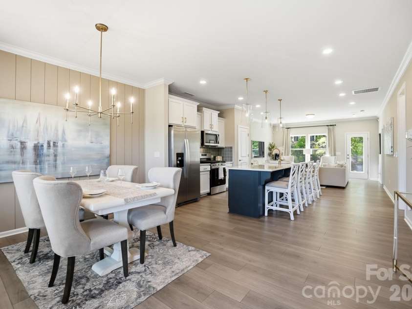 21220 Sanctuary Drive, Lancaster, SC 29720.  MLS# CAR4378601, YatesRealty ID 21413. Dining Room opens to spacious kitchen