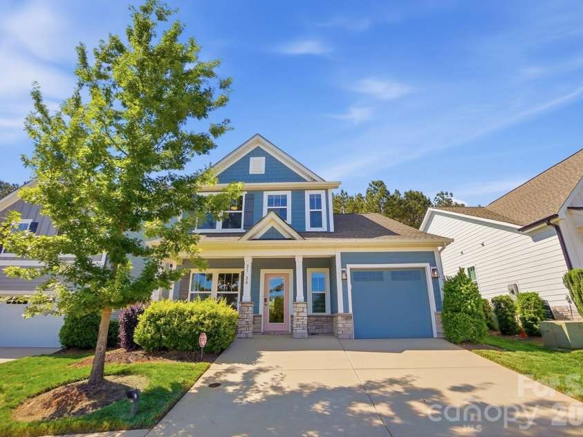 21220 Sanctuary Drive, Lancaster, SC 29720.  MLS# CAR4378601, YatesRealty ID 21413. Front of Home