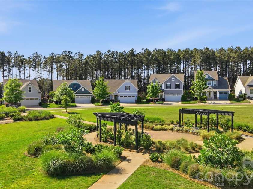 21220 Sanctuary Drive, Lancaster, SC 29720.  MLS# CAR4378601, YatesRealty ID 21413. Home Faces a beautiful park