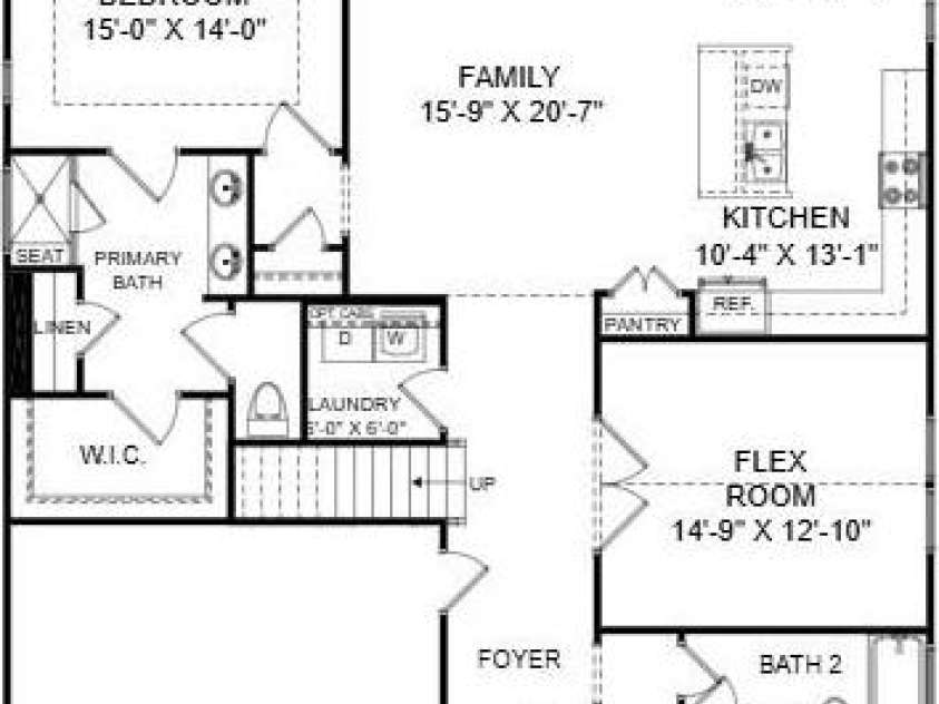 3061 Bent Willow Drive, Indian Trail, NC 28079.  MLS# CAR4271614, YatesRealty ID 21414. Main Level