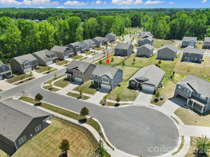 107 Spring Hall Drive, Troutman, NC 28166.  MLS# CAR4363335, YatesRealty ID 21416. Cul-De-Sac