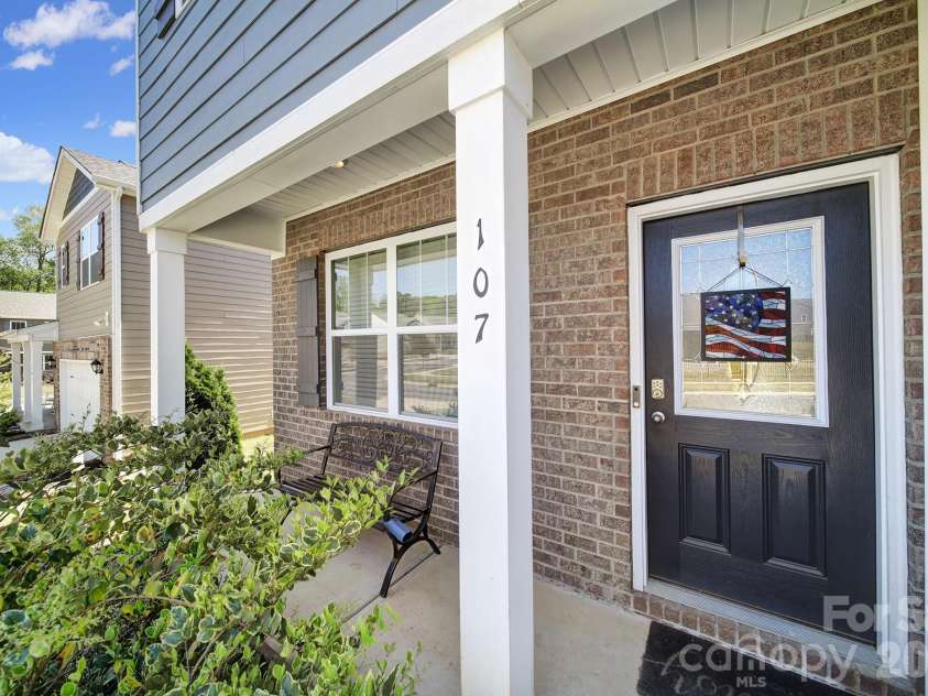 107 Spring Hall Drive, Troutman, NC 28166.  MLS# CAR4363335, YatesRealty ID 21416. Welcome Home!