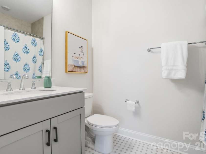 805 Lakeforest Drive, Belmont, NC 28012.  MLS# CAR4367985, YatesRealty ID 21424. Ensuite for Secondary Bathroom