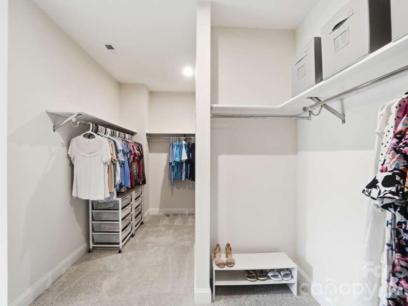 805 Lakeforest Drive, Belmont, NC 28012.  MLS# CAR4367985, YatesRealty ID 21424. Extraordinary Primary Closet-Try Filling it Up