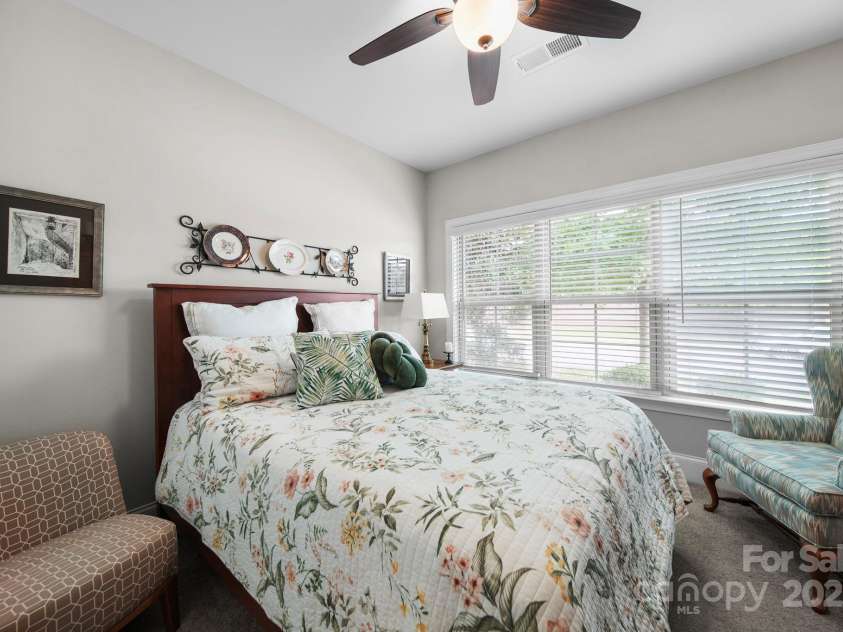 5256 Courtyard Lane, Belmont, NC 28012.  MLS# CAR4299282, YatesRealty ID 2143. Front Bedroom