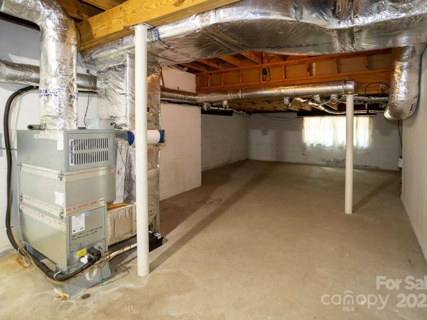 15 Cedar Trail, Asheville, NC 28803.  MLS# CAR4270530, YatesRealty ID 21431. HVAC and tons of room in basement