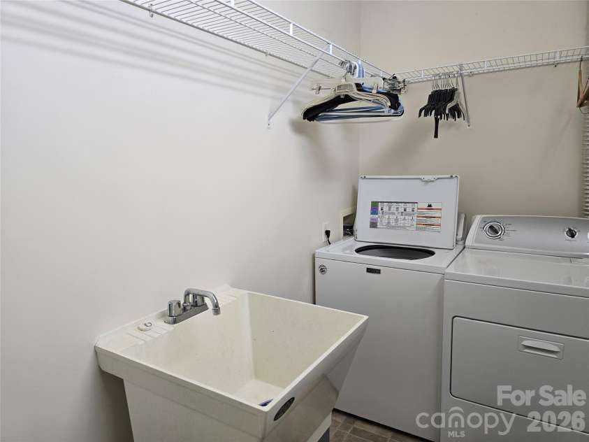 73 Dalya Road, Swannanoa, NC 28778.  MLS# CAR4352117, YatesRealty ID 21431. Laundry room