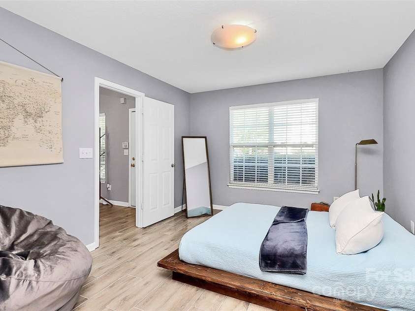 5980 Cougar Lane, Charlotte, NC 28269.  MLS# CAR4272520, YatesRealty ID 21432. Bedroom 1 on main floor