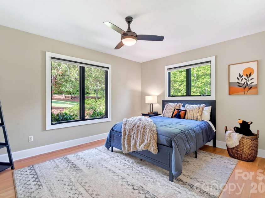 120 Old Lakey Gap Road, Black Mountain, NC 28711.  MLS# CAR4380220, YatesRealty ID 21433. Guest Bedroom