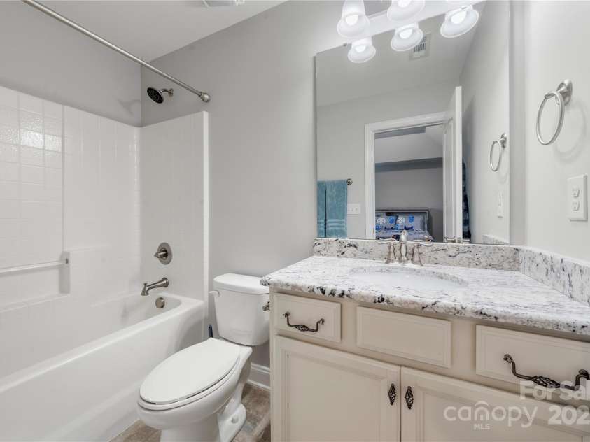 3019 Foggy Hollow Lane, Clover, SC 29710.  MLS# CAR4226789, YatesRealty ID 21435. Bathroom for bedroom