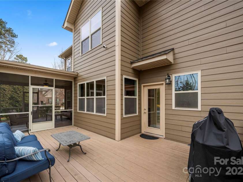 3019 Foggy Hollow Lane, Clover, SC 29710.  MLS# CAR4226789, YatesRealty ID 21435. Big back deck off the kitchen