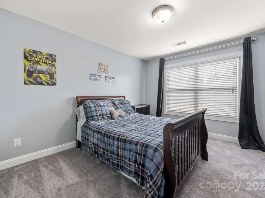 3019 Foggy Hollow Lane, Clover, SC 29710.  MLS# CAR4226789, YatesRealty ID 21435. Oversized bedroom with private bathroom