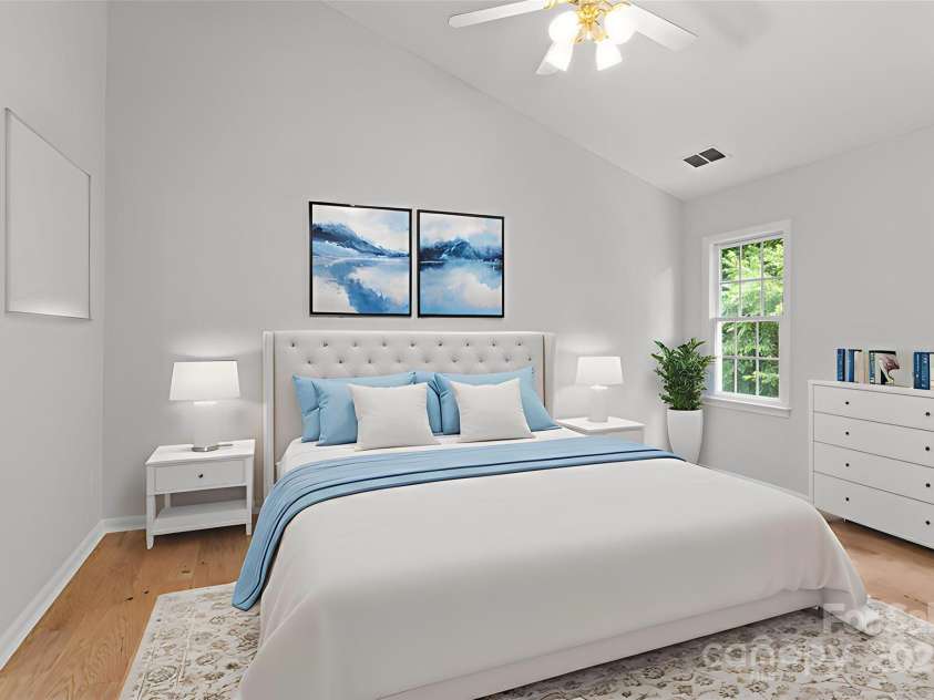 9904 Brigstock Court, Charlotte, NC 28269.  MLS# CAR4268644, YatesRealty ID 21446. Virtually staged