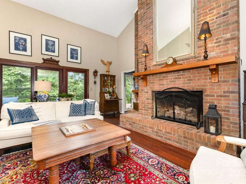 3004 Vernell Lane, Shelby, NC 28150.  MLS# CAR4238720, YatesRealty ID 21447. Beautiful hardwood floors and doors leading to outdoor living spaces