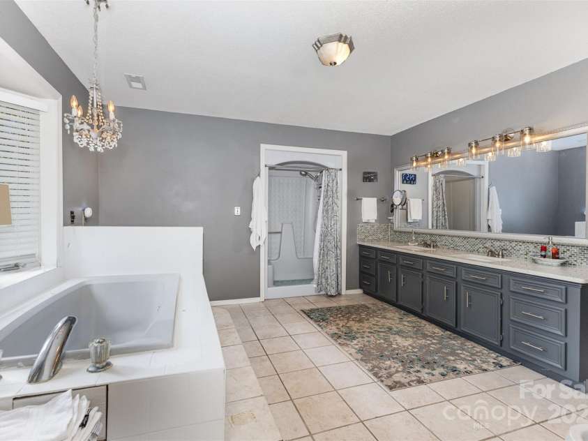 3004 Vernell Lane, Shelby, NC 28150.  MLS# CAR4238720, YatesRealty ID 21447. ...soaking tub and separate shower!