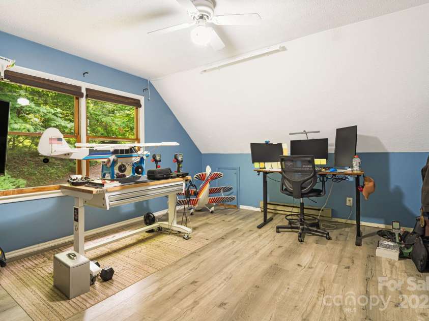 24 Cataloochee Lane, Waynesville, NC 28785.  MLS# CAR4268392, YatesRealty ID 21448. Second bedroom