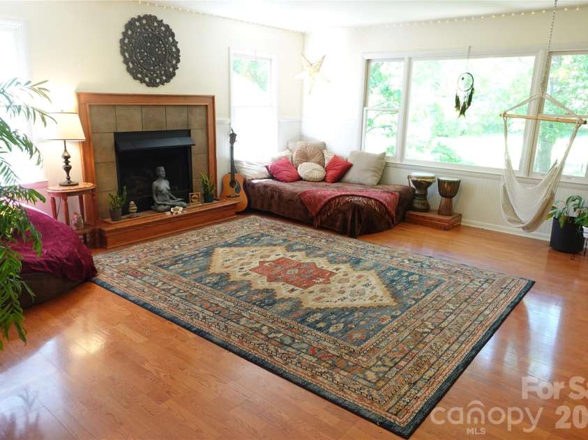 3 Taproot Trail, Barnardsville, NC 28709.  MLS# CAR4361662, YatesRealty ID 21454. Gas fireplace