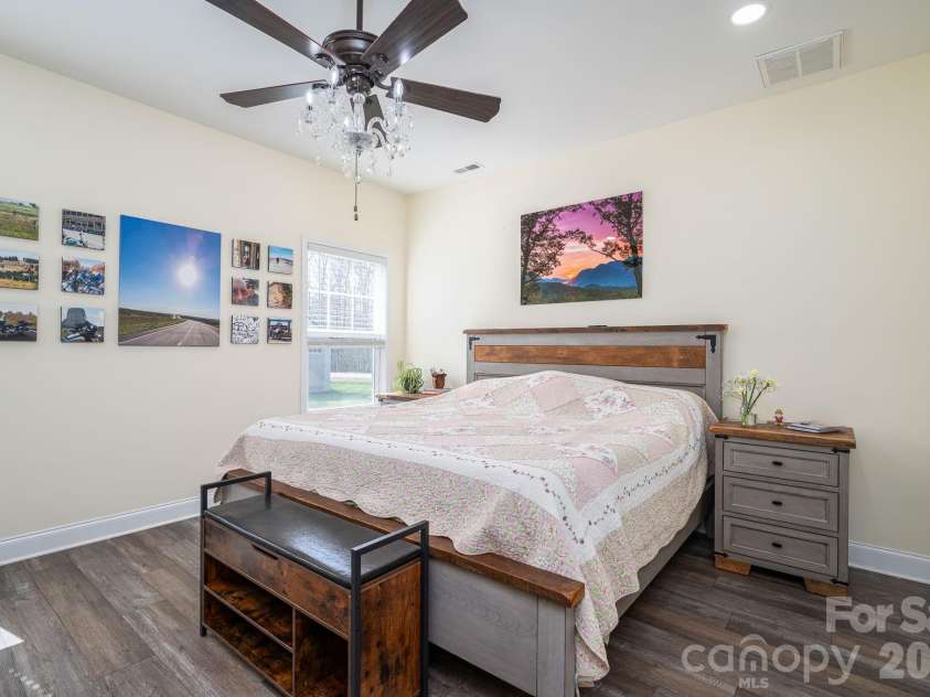 1310 Western Hills Lane, Vale, NC 28168.  MLS# CAR4356018, YatesRealty ID 21461. Primary Bedroom 