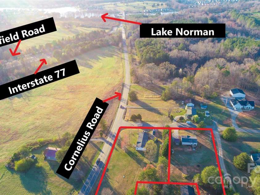 456 Cornelius Road, Mooresville, NC 28117.  MLS# CAR4267221, YatesRealty ID 21464. 