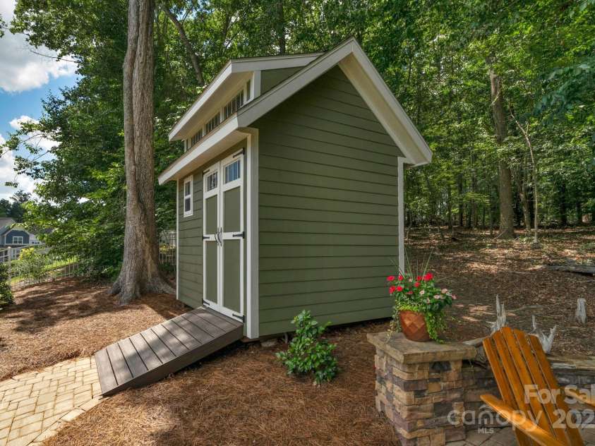 3701 Methodist Church Lane, Waxhaw, NC 28173.  MLS# CAR4270658, YatesRealty ID 21466. Premium storage shed