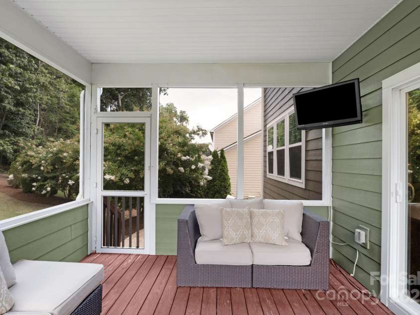 3701 Methodist Church Lane, Waxhaw, NC 28173.  MLS# CAR4270658, YatesRealty ID 21466. Screened porch