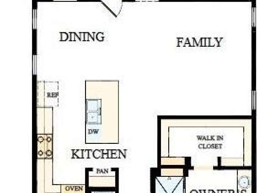 14018 Marlin Lane, Mint Hill, NC 28227.  MLS# CAR4372578, YatesRealty ID 21477. First Floor Plan
