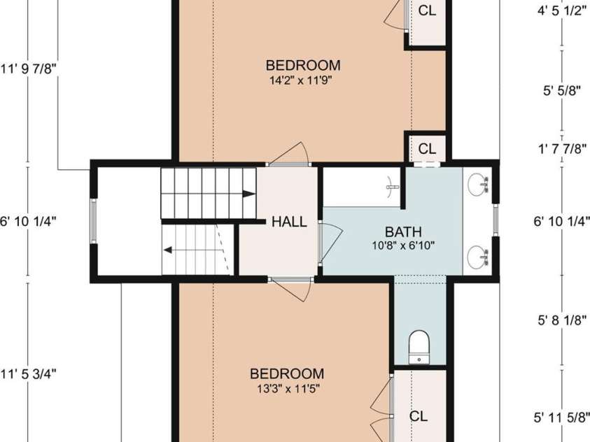 55 Vandalia Avenue, Asheville, NC 28806.  MLS# CAR4362677, YatesRealty ID 21480. Upper Level