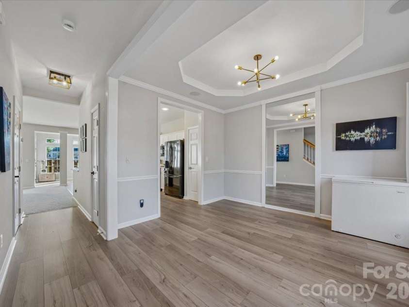 2120 Mondo Lane, Indian Trail, NC 28079.  MLS# CAR4373786, YatesRealty ID 21483. Dining Room