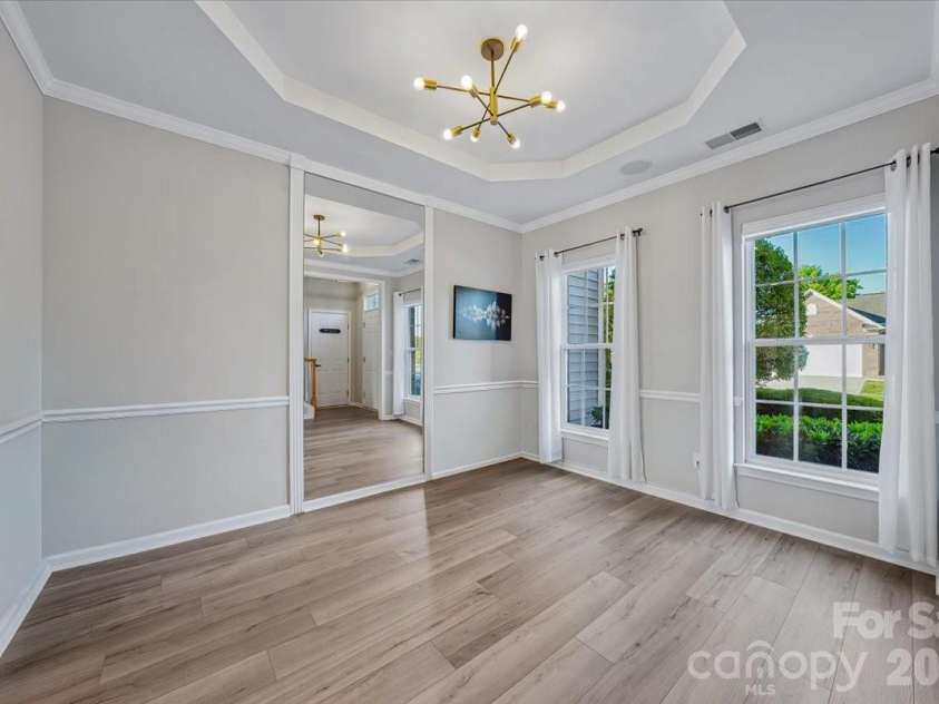 2120 Mondo Lane, Indian Trail, NC 28079.  MLS# CAR4373786, YatesRealty ID 21483. Dining Room